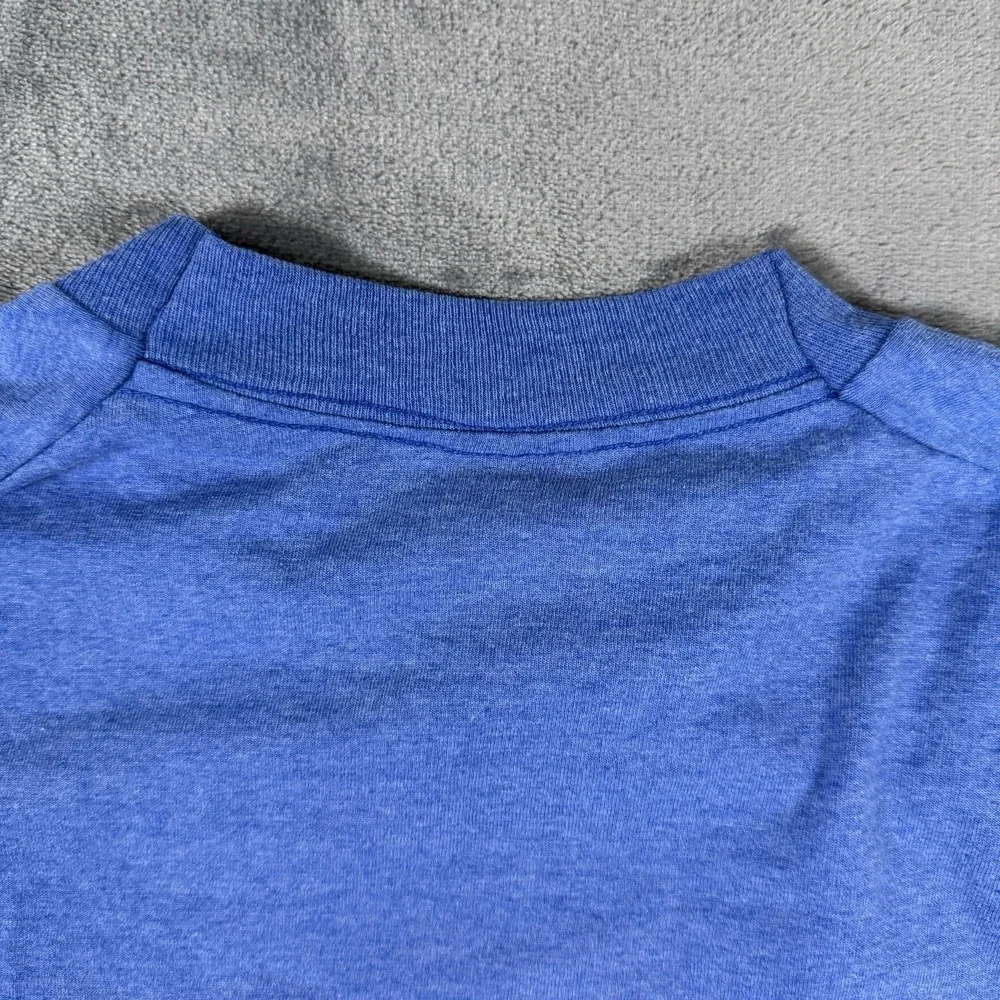 Vintage Single Stitch 90s Made In‎ USA Norcross Tigers Blue Men's XL Tee Shirt